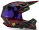 Шолом FOX V3 HELMET - THROTTLE Flo Yellow XXL