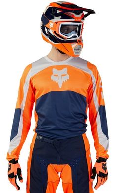 Джерси FOX 180 NITRO JERSEY Flo Orange L