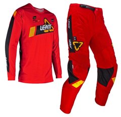 Подростковые джерси штаны LEATT Ride Kit 3.5 Junior Red 26/Large