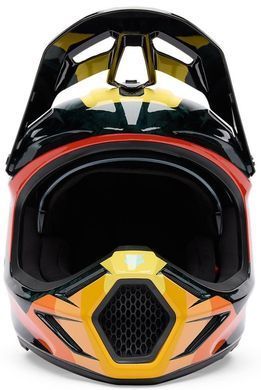Шолом FOX V3 RS HELMET - GRID Orange XXL