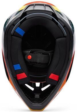 Шолом FOX V3 RS HELMET - GRID Orange XXL