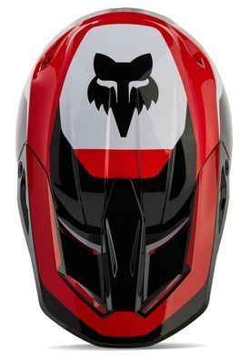 Мотошолом FOX V1 NITRO HELMET Flo Red, S