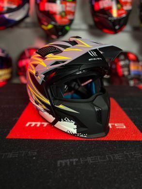 Мотошлем MT STREETFIGHTER SV TACKLE B2 MATT L