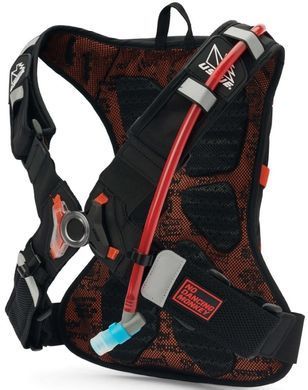 Рюкзак USWE MOTO HYDRO 4L Hydration Pack Factory Orange Small