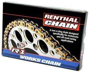Ланцюг Renthal R1 Chain - 428 Gold, 428-132L / No Seal