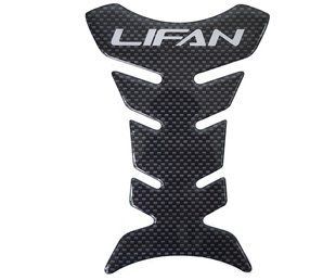 Наклейка на бак NB-1 карбон Lifan