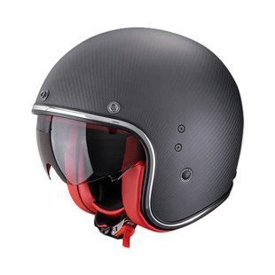 Мотошлем SCORPION BELFAST CARBON EVO Black Red L