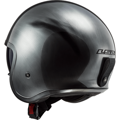 Мотошлем LS2 OF599 Spitfire Jeans Titanium XL