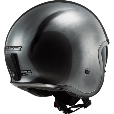 Мотошлем LS2 OF599 Spitfire Jeans Titanium XL