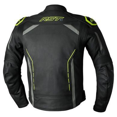 Мотокуртка RST S1 Leather Jacket Men - Flo Yellow XL