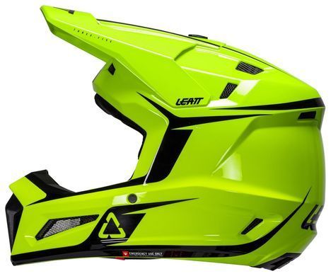 Мотошолом LEATT Moto 3.5 JR Helmet + Goggle Neon Yellow YM