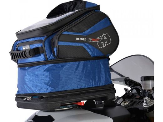 Швидкозйомна сумка на бак Oxford Q30R QR Tank Bag - Blue