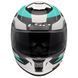 Мотошлем LS2 FF808 Stream 2 Road Cyan Light Grey L