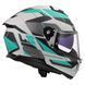 Мотошлем LS2 FF808 Stream 2 Road Cyan Light Grey L