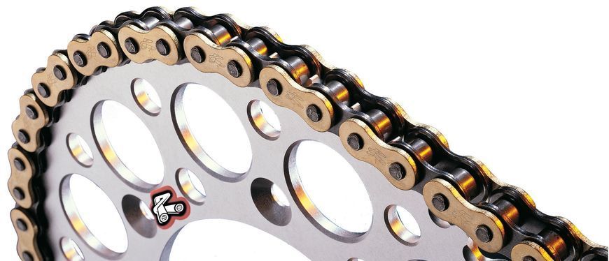 Ланцюг Renthal R1 Chain - 428 Gold, 428-132L / No Seal