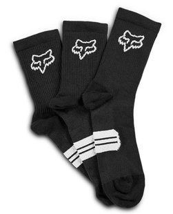 Мотошкарпетки FOX 6" RANGER SOCK - PREPACK Black, L/XL