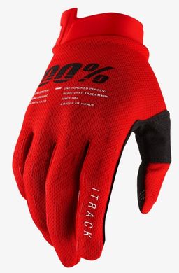 Перчатки Ride 100% iTRACK Glove Red XL (11)