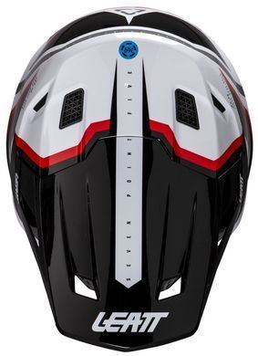 Шолом LEATT Moto 7.5 Helmet + Goggle White/Red XL