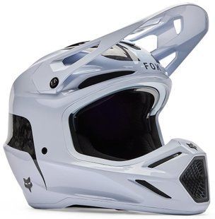 Мотошолом FOX V3 RS Helmet FRACTURE White M