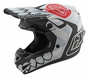 МотоШолом TLD SE4 POLYACRYLITE SKULLY WHITE L