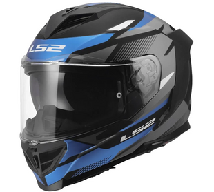 Мотошолом LS2 FF818 Storm 3 Komai Black Blue L