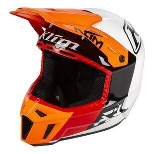 Мотошолом KLIM F3 ECE/DOT Prizm Orange Krush L