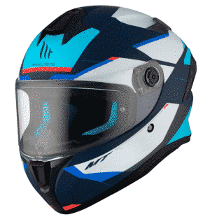 Мотошолом MT Targo S KAY C7 Matt Blue ECE2206 XXS