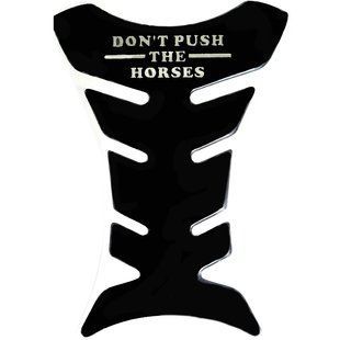 Наклейка на бак NB-1 Don`t push the horses