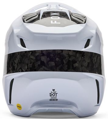 Мотошолом FOX V3 RS Helmet FRACTURE White L