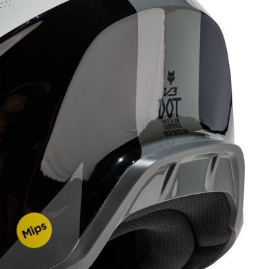 Мотошолом FOX V3 REVISE HELMET Black, L