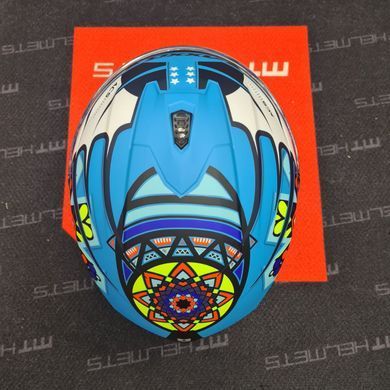 Мотошолом AXXIS DRAKEN S Star C17 Matt Blue L