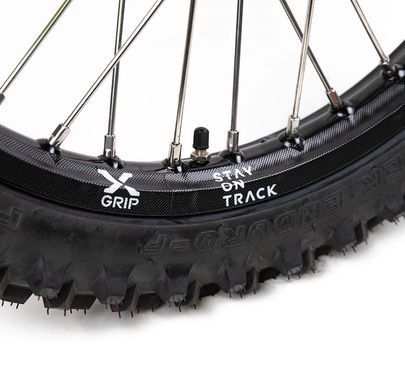 Захисна стрічка для колес X-GRIP Rim protection-sticker set, black 21" & 18"/19" front & rear