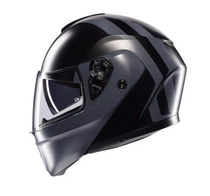 Мотошолом AGV STREETMODULAR (E2206) RESIA matt black/grey L