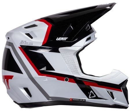 Шолом LEATT Moto 7.5 Helmet + Goggle White/Red XL