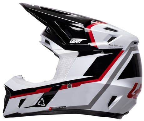 Шолом LEATT Moto 7.5 Helmet + Goggle White/Red XL