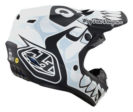МотоШолом TLD SE4 POLYACRYLITE SKULLY WHITE L