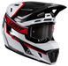 Шолом LEATT Moto 7.5 Helmet + Goggle White/Red XL