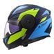 Мотошолом LS2 FF902 Scope 2 Duria Blue Hi-Vis Yellow L