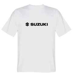 Мотофутболка Suzuki White Black S