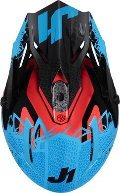Мотошолом Just1 J38 Mask Blue Red Black XL