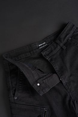 Мотоджинси PandoMoto Mark Black Cor&BALISTEX AAA+ W30-L32