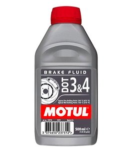 MOTUL DOT 3&4 0,5L тормозная жидкость