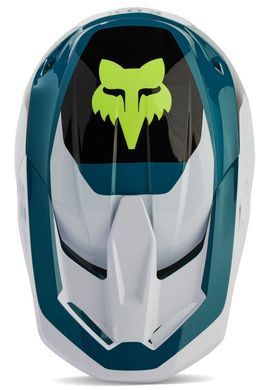 Мотошолом FOX V1 NITRO HELMET Maui Blue, L