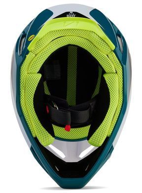 Мотошолом FOX V1 NITRO HELMET Maui Blue, L