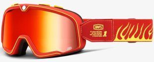 Маска кросова 100% BARSTOW Goggle Death Spray, Mirror Red Lens