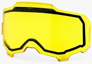 Лінза 100% ARMEGA Dual Vented Lens Yellow Dual Yellow Lens