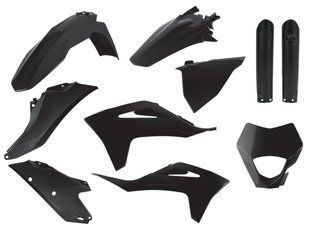 Пластик Polisport ENDURO kit - Gas Gas (21-) Black Gas-Gas