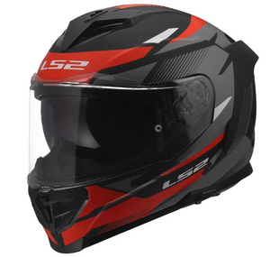 Мотошолом LS2 FF818 Storm 3 Komai Black Red L