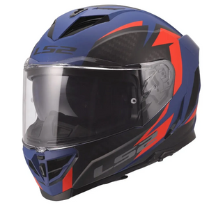 Мотошолом LS2 FF818 Storm 3 Dynamo Matt Blue Red S