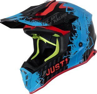 Мотошолом Just1 J38 Mask Blue Red Black XL